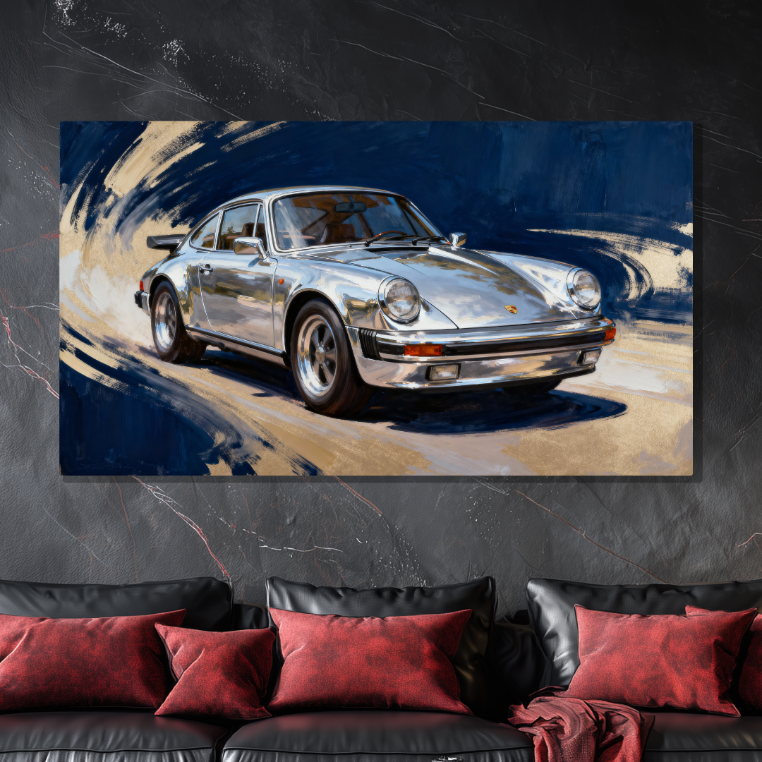 Tableau Voiture Porsche 911 Vintage