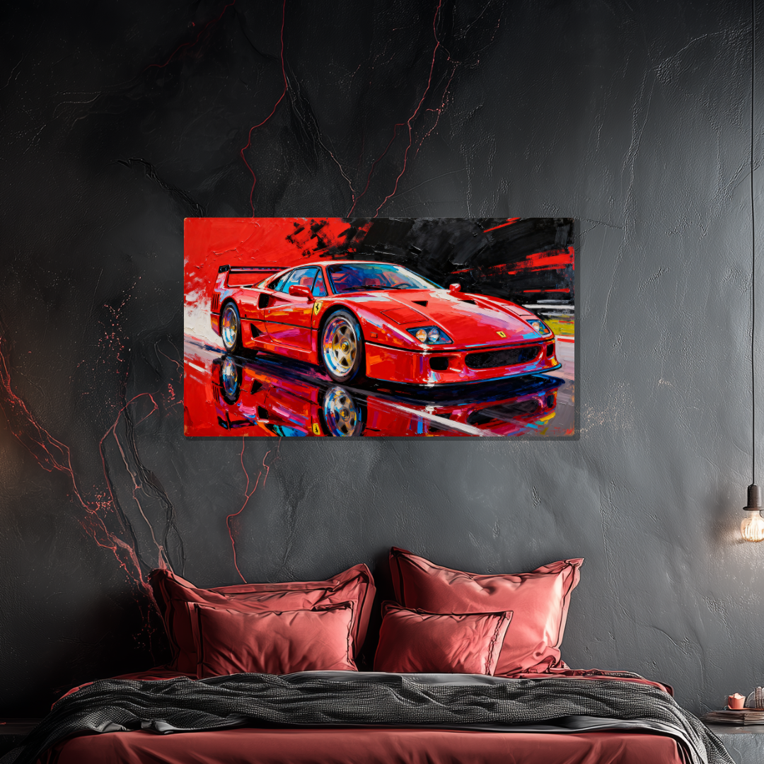 Tableau Voiture Ferrari F40