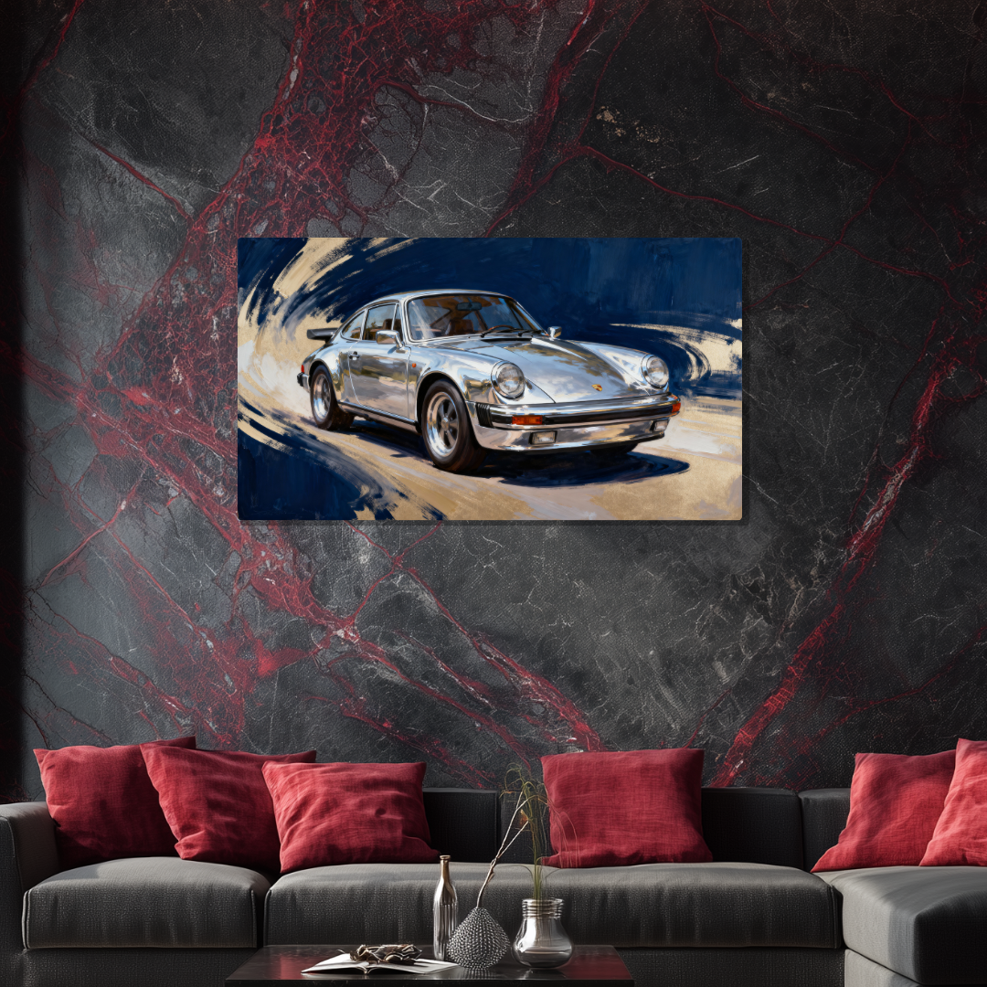 Tableau Voiture Porsche 911 Vintage