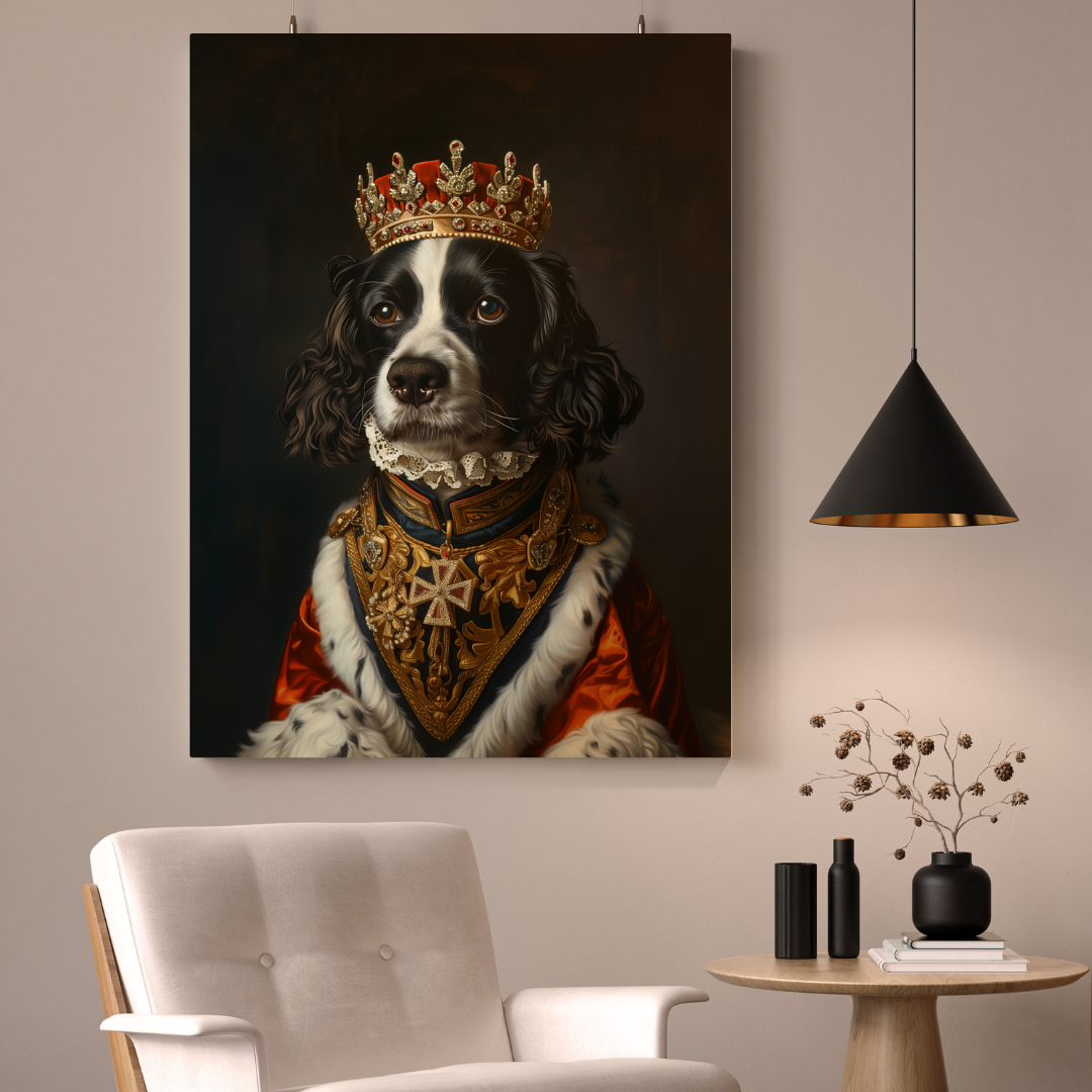 Portrait Roi de votre Animal