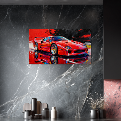 Tableau Voiture Ferrari F40