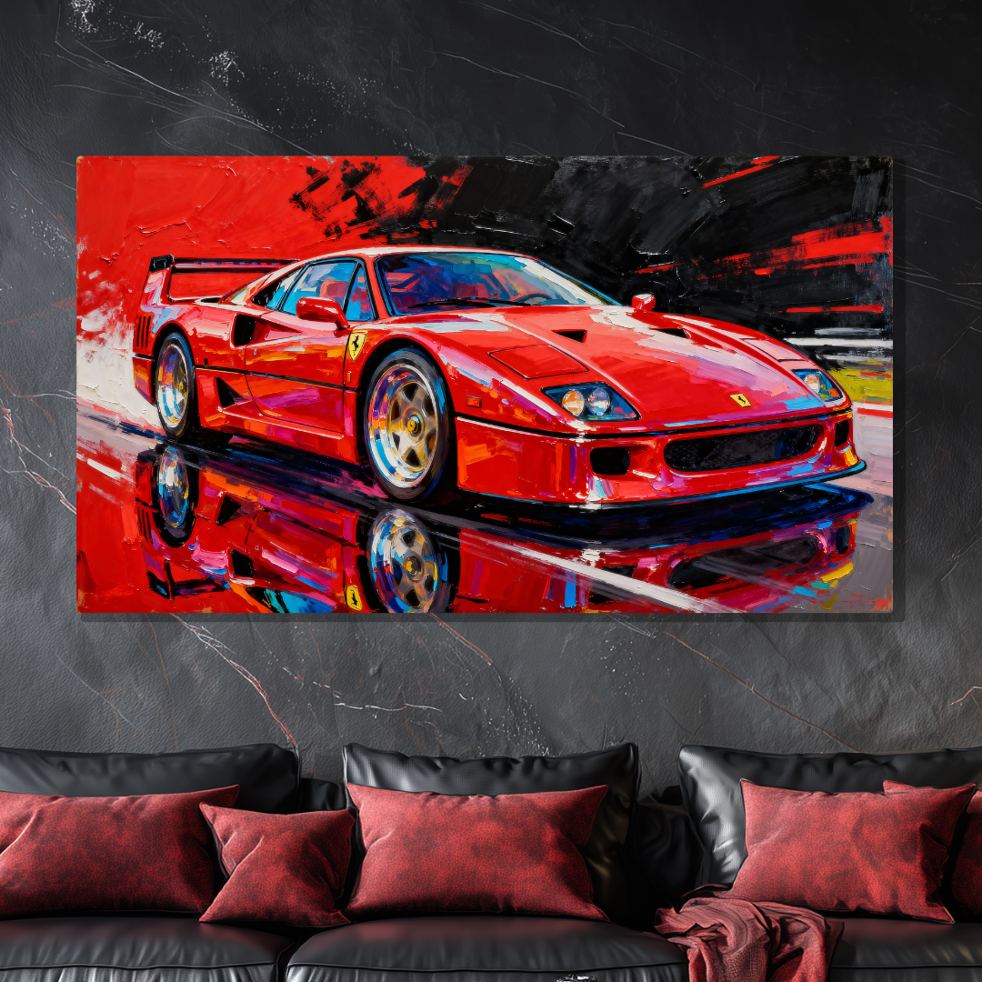 Tableau Voiture Ferrari F40