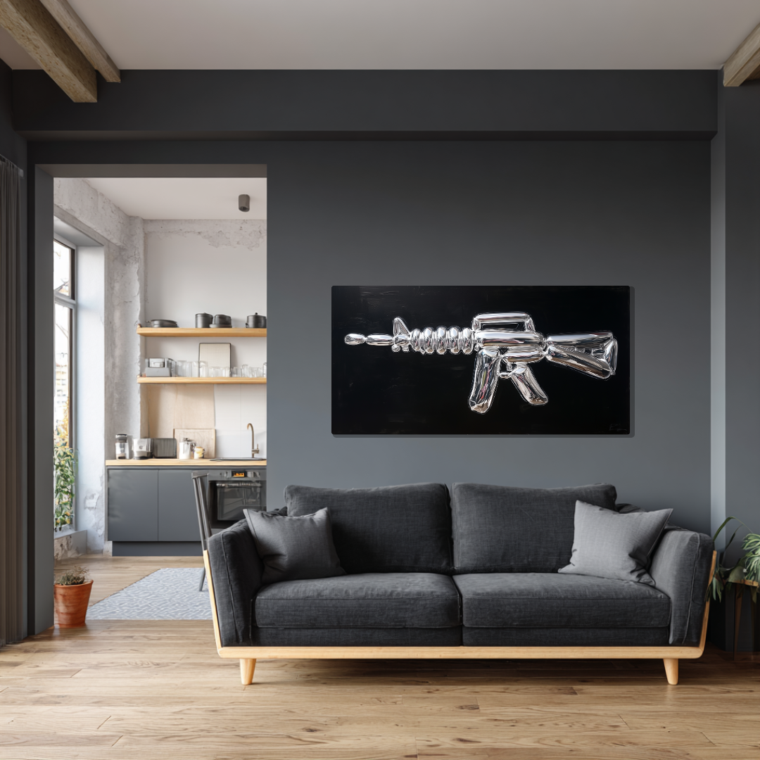 Tableau M16 Argent
