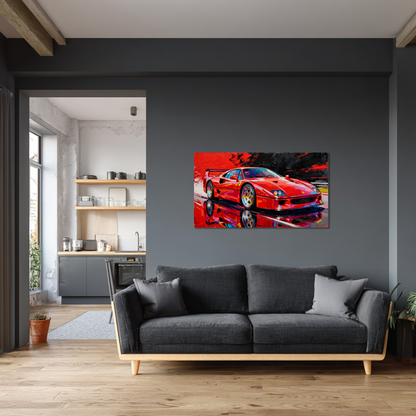 Tableau Voiture Ferrari F40