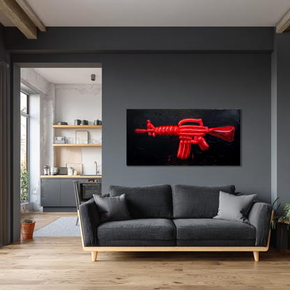 Tableau M16 Rouge