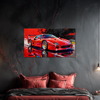 Tableau Voiture Ferrari F40
