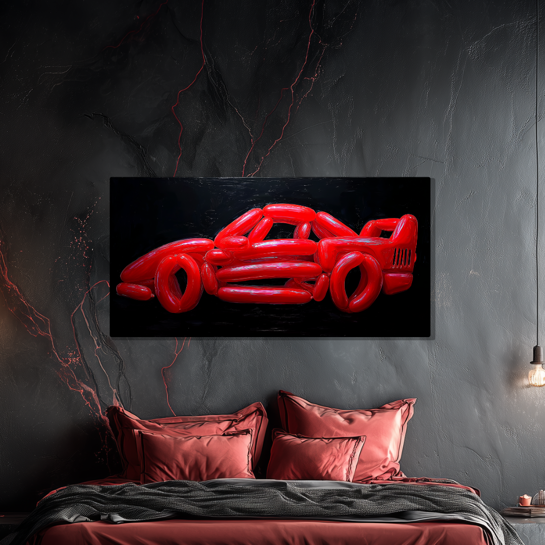 Tableau Ferrari F40 Rouge