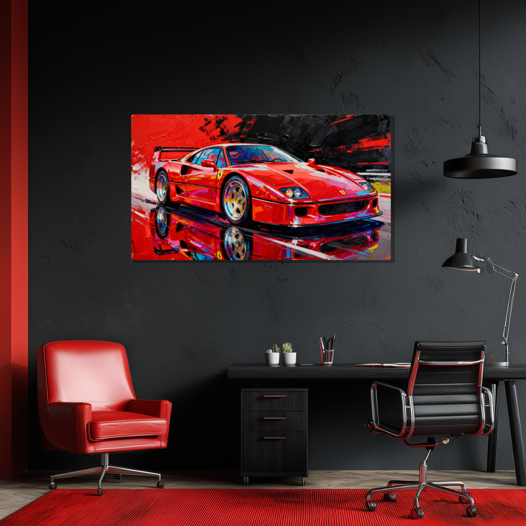 Tableau Voiture Ferrari F40