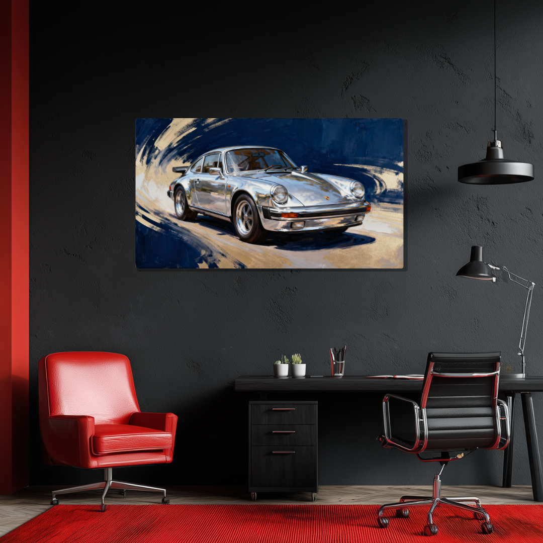 Tableau Voiture Porsche 911 Vintage