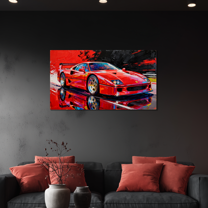 Tableau Voiture Ferrari F40