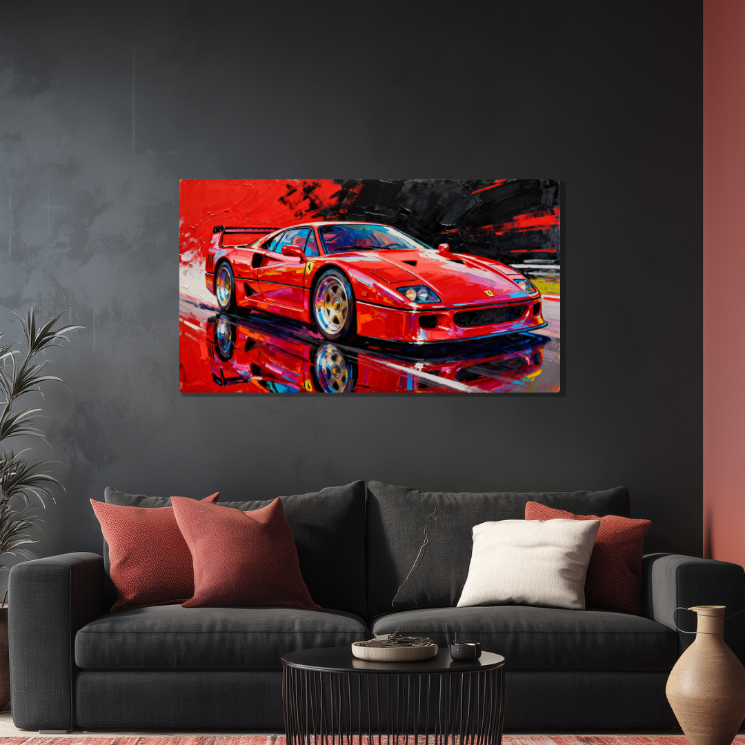 Tableau Voiture Ferrari F40
