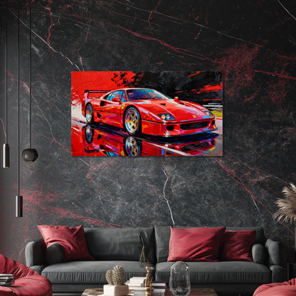 Tableau Voiture Ferrari F40