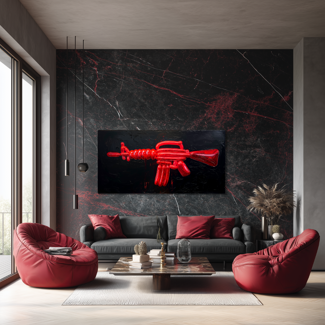 Tableau M16 Rouge