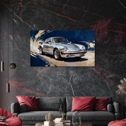 Tableau Voiture Porsche 911 Vintage