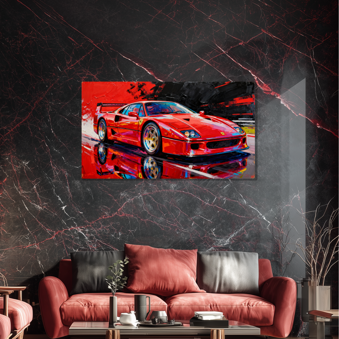 Tableau Voiture Ferrari F40