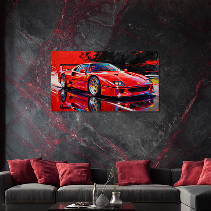 Tableau Voiture Ferrari F40