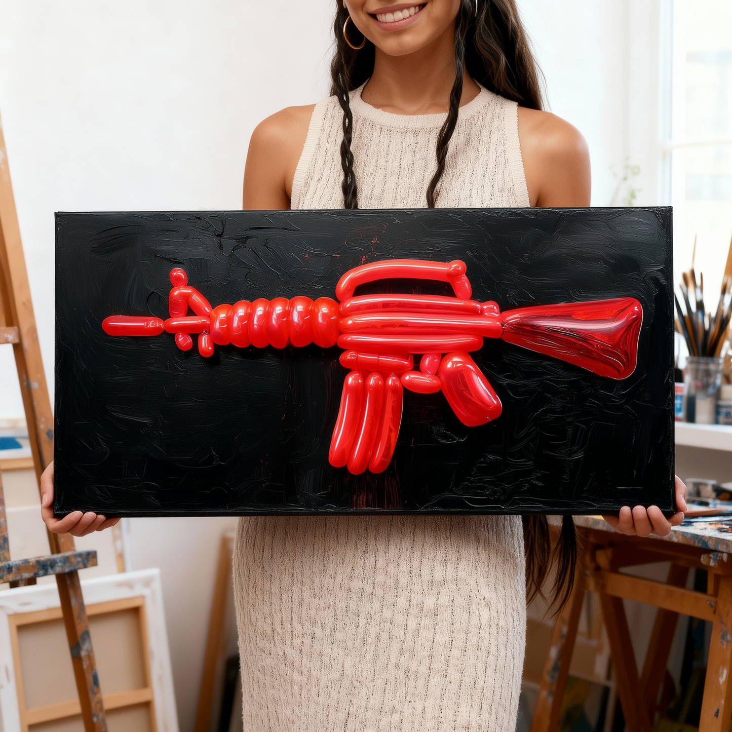 Tableau M16 Rouge
